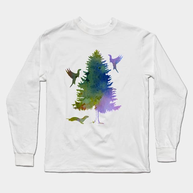 Ferrets Long Sleeve T-Shirt by BittenByErmines